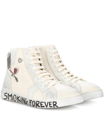Simone Rocha Antibe Suede Sneakers
