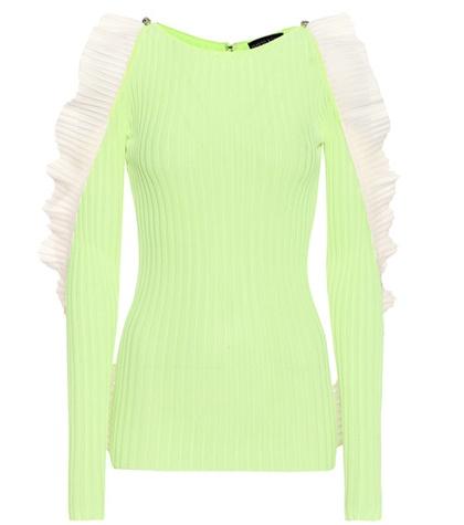 David Koma Cutout-shoulder Pullover
