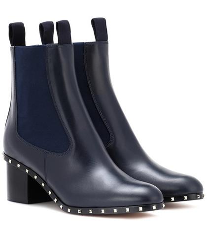 Valentino Garavani Valentino Garavani Soul Rockstud Leather Ankle Boots