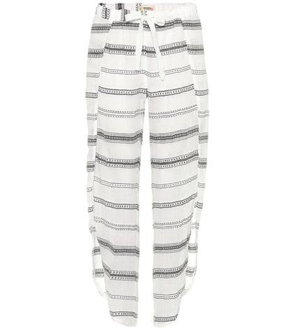 Nike Cotton-blend Striped Trousers