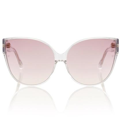 Linda Farrow 656 C12 Cat-eye Sunglasses
