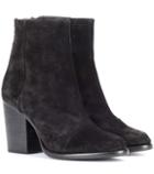 Saint Laurent Ashby Suede Ankle Boots