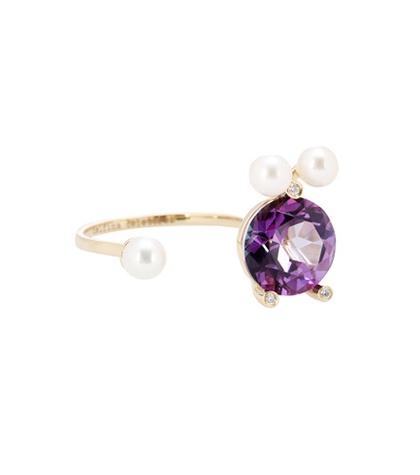 Delfina Delettrez Magic Puppy Pie Ring  In 18kt Yellow Gold