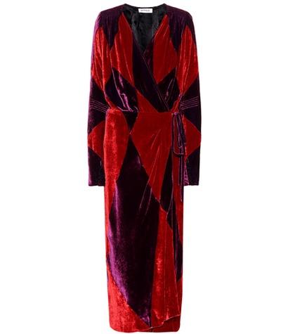 Alexander Mcqueen Victoria Velvet Dress