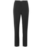 Valentino Wool And Mohair High-rise Pants