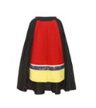 Saint Laurent Wool-trimmed Silk Skirt