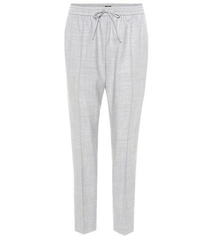 Jimmy Choo Comfort Wool-blend Trousers