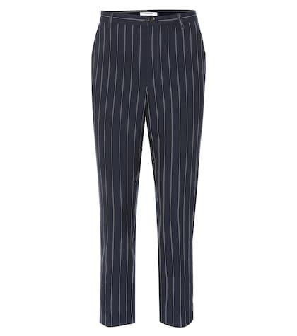 Ganni Pinstripe Slim Pants