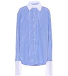 Johanna Ortiz Striped Cotton Shirt
