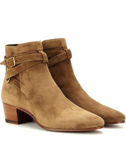 Tomas Maier Blake 40 Jodhpur Suede Ankle Boots