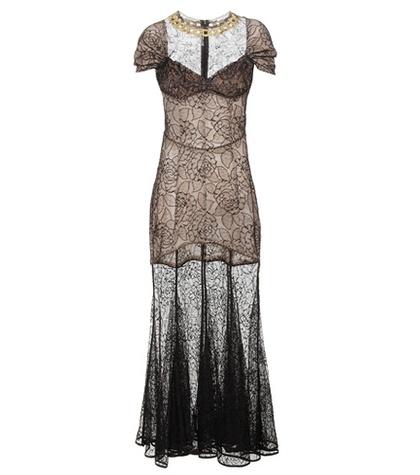 Alessandra Rich Lace Dress