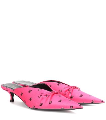 Heidi Klein Bb Knife Satin Mules
