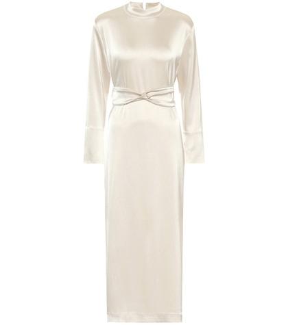 Nanushka Sadie Satin Maxi Dress