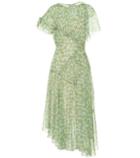 Preen By Thornton Bregazzi Etta Floral Chiffon Midi Dress
