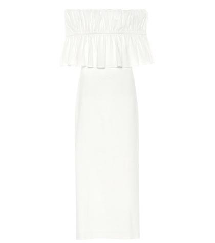 Roger Vivier Cotton-blend Dress