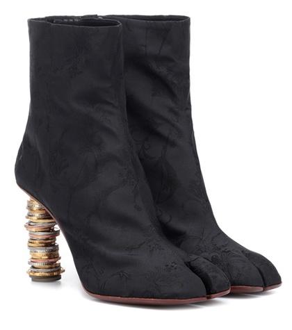 Vetements Split-toe Coin Ankle Boots