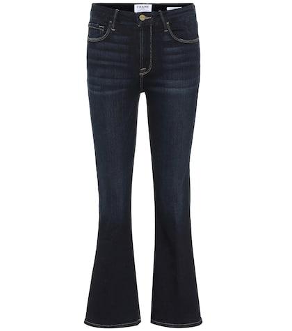 Gucci Le Crop Mini Boot Mid-rise Jeans
