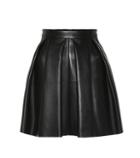 David Koma Leather Miniskirt