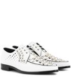 Prada Studded Leather Derby Shoes