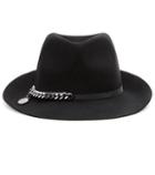 Burberry Falabella Wool Fedora