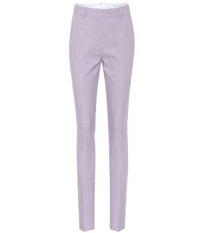 Victoria Beckham Cotton-blend Slim-fit Trousers