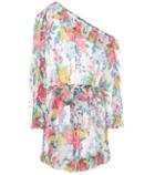 Victoria Victoria Beckham Exclusive To Mytheresa.com – One-shoulder Silk Playsuit