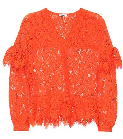 Caroline Constas Jerome Lace Top