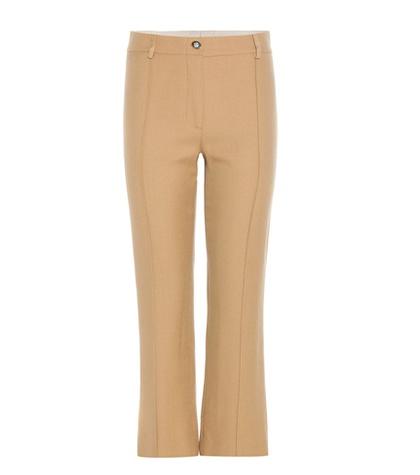 Sies Marjan Cropped Wool Trousers
