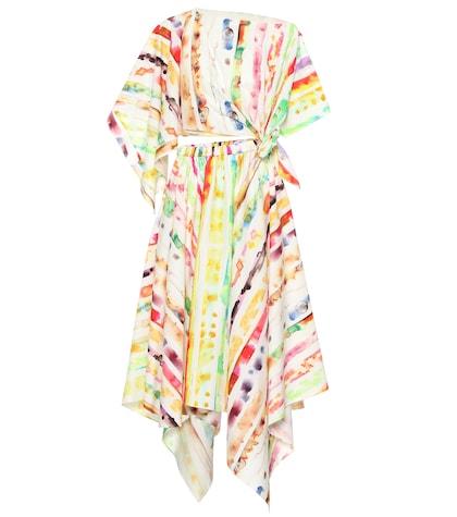 Rosie Assoulin Triangle Cotton Poplin Midi Dress