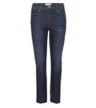 Frame Le High Straight Reverse Raw Stagger Jeans