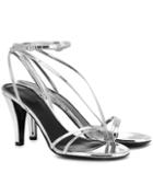Roksanda Arora Metallic Leather Sandals
