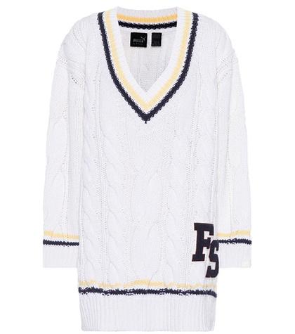 Fenty By Rihanna Oversized Cable-knit Sweater