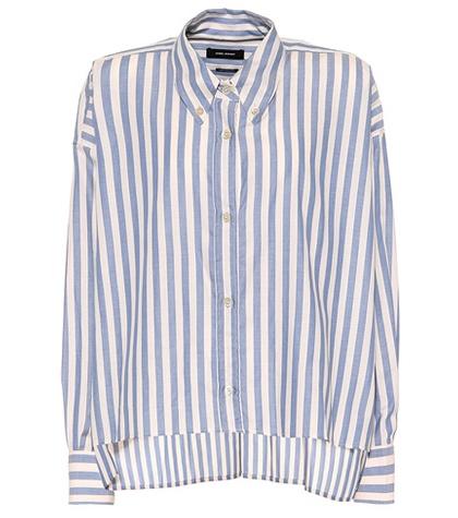 Isabel Marant Macao Striped Cotton Shirt