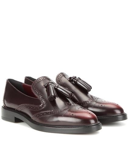 Gianvito Rossi Halmoor Zig Leather Brogues
