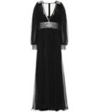 Moncler Genius Embellished Silk-chiffon Gown