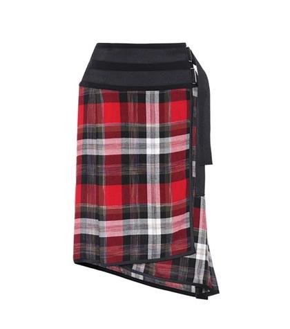 Public School Mak Ilha Plaid Skirt
