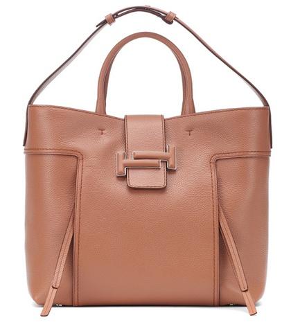 Valentino Garavani Double T Large Leather Shopper