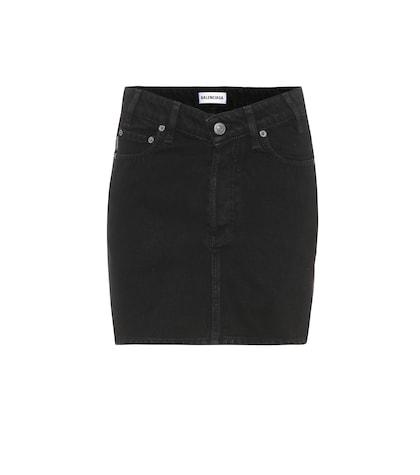 Loveshackfancy High-rise Denim Skirt
