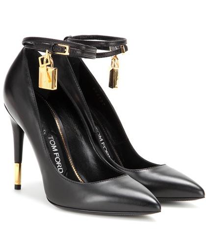 Tom Ford Embellished Leather Pumps