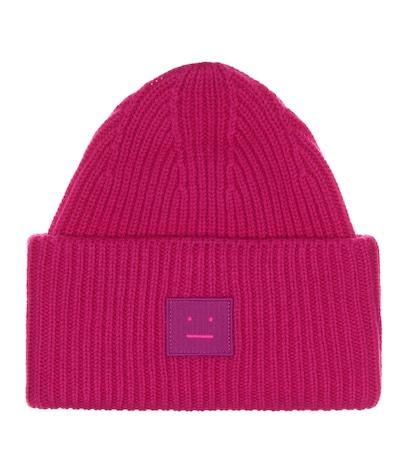 Acne Studios Face Wool Beanie
