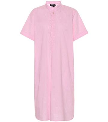 Prada Agadir Printed Cotton Shirt Dress