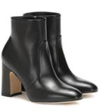 Gucci Nell Leather Ankle Boots
