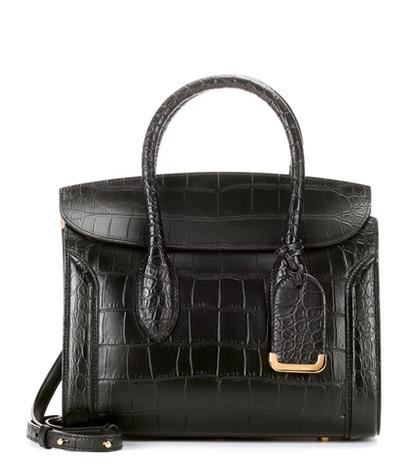 Alexander Mcqueen Heroine 30 Leather Shoulder Bag