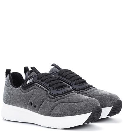 Fendi Metallic Sneakers