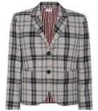 Prada Checked Wool-blend Blazer