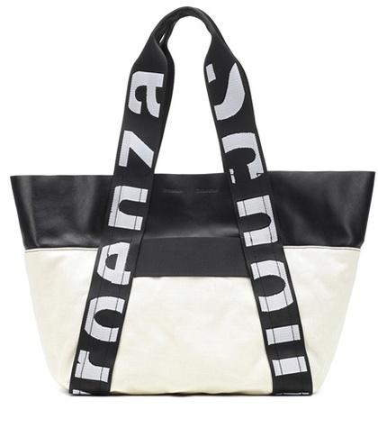 Proenza Schouler Canvas And Leather Shopper
