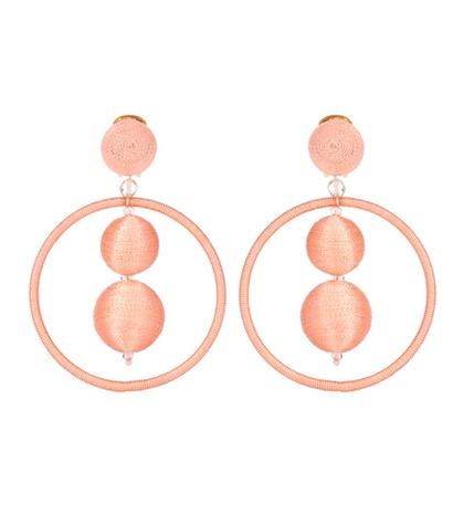 Oscar De La Renta Bauble Drop Earrings