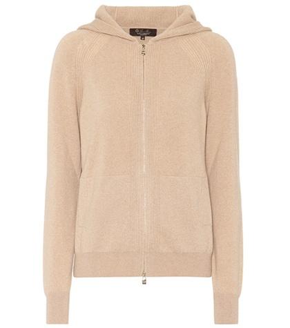 Jimmy Choo Bomber Baby Cashmere Hoodie