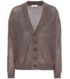 Brunello Cucinelli Mohair And Wool-blend Cardigan