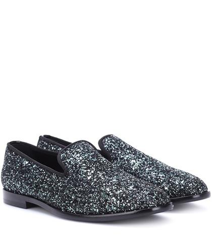 Jimmy Choo Marlo Glitter Loafers